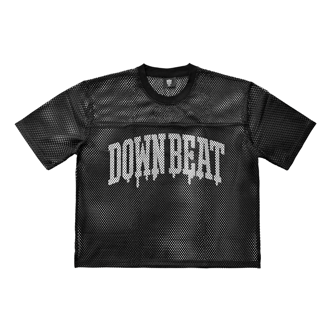 MESH JERSEY - BLACK